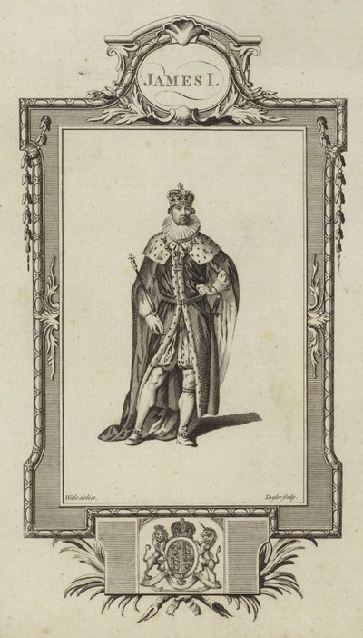 Portrait of James I by Samuel Wale